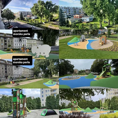 Morska Perla W Centrum 850m Do Morza Parking Wi-fi Plac Zabaw Apartamento Kołobrzeg